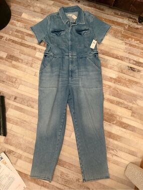 NWT Good American denim Jumpsuit sz 3xl